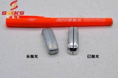 小零件曲面镜面抛光，磨粒流镜面抛光效果