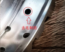 不锈钢产品冲孔如何去毛刺？