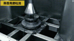 异形孔抛光，还是流体抛光速度快，效果好！