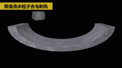 斯曼克磨粒流全新力作！水粒子去毛刺机！