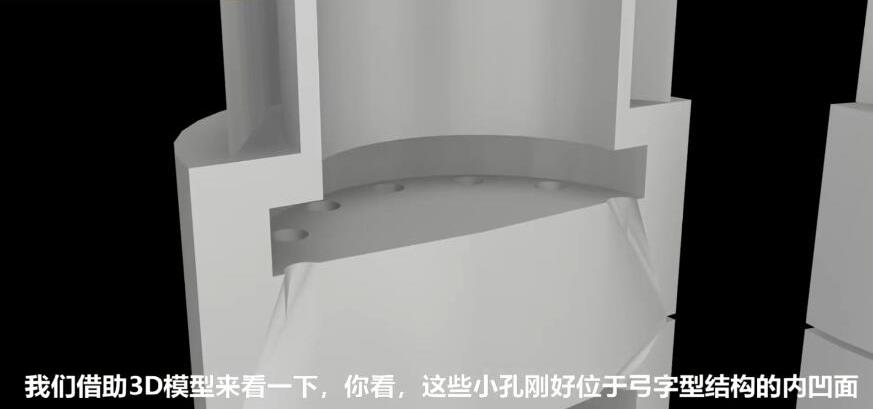 人工看不容易看到的深内孔毛刺，磨粒流抛光机如何去毛刺