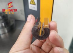  流体抛光机在半圆内孔抛光方面的效果！ 