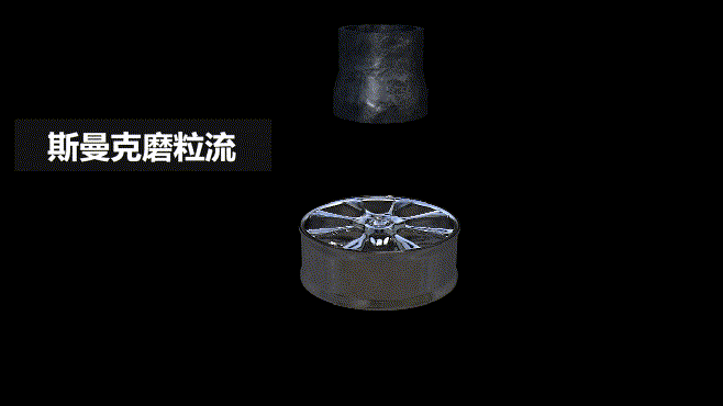 高速磨粒流是如何对汽车轮毂进行去毛刺抛光的呢？